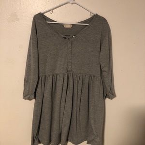 Flowy Tunic with open back